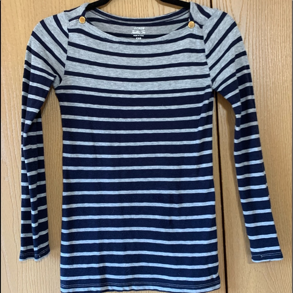 J. Crew striped painter tee XXS